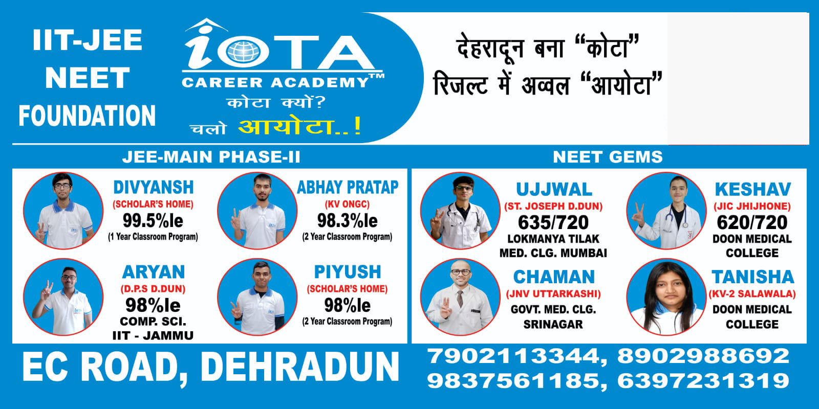 IIT- JEE Coaching in Dehradun