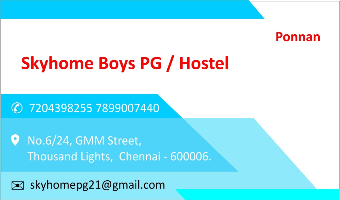 Skyhome Boys PG/Hostel
