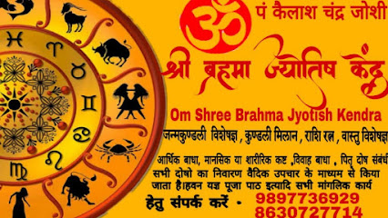 om shree brahma jyotish kendra (pt. kailash chandra joshi)