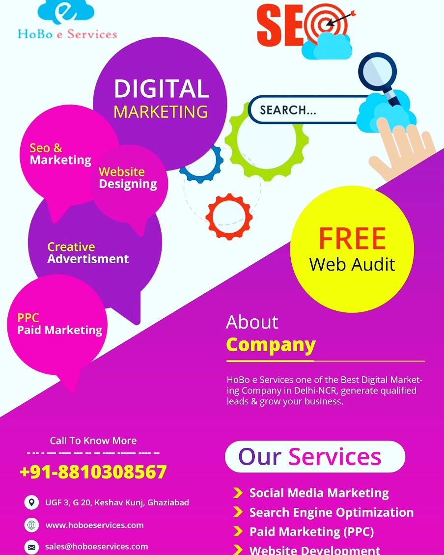 HoBo e Services - Best Digital Marketing Company in Ghaziabad.call now +-