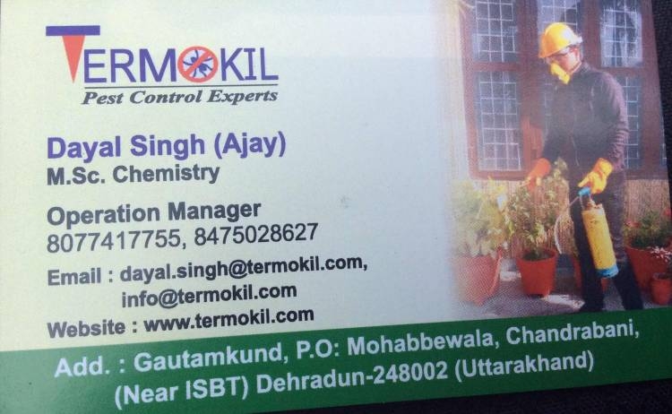 ssTermokil Pest Control - Pest Control Service in Dehradun