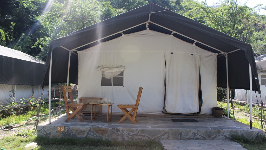 The Hail Himalayas camp | luxury camp in shimla
