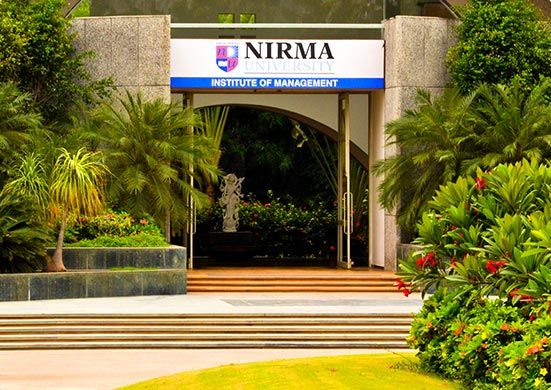 INSTITUTE OF MANAGEMENT, NIRMA UNIVERSITY, AHMEDABAD