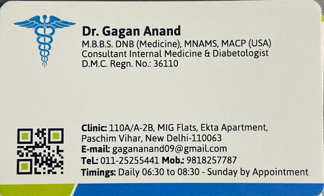 Dr. Gagan Anand- General Medicine In Delhi