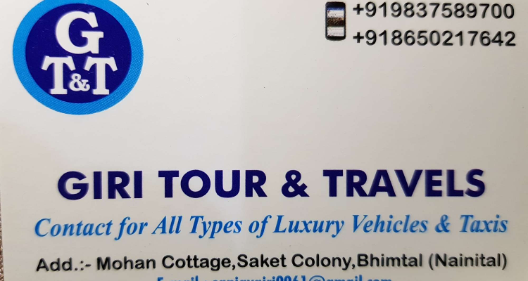 ssGiri Tour and Travels - Taxi Service in Bhimtal