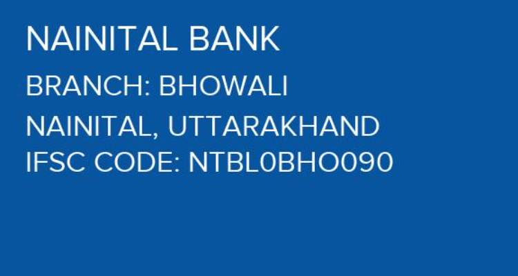 ssNainital Bank bhowali