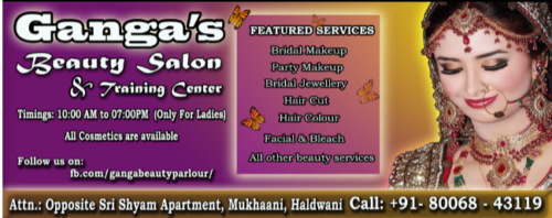 List of Top 3 Salons in Haldwani | Address Guru
