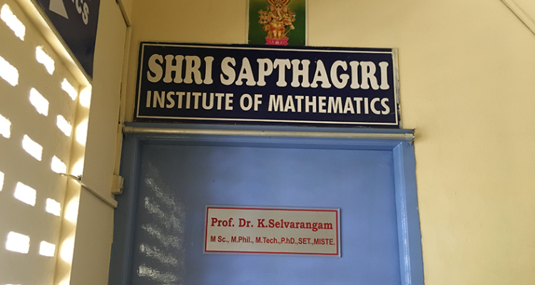 ssShri Sapthagiri Institution of Mathematics