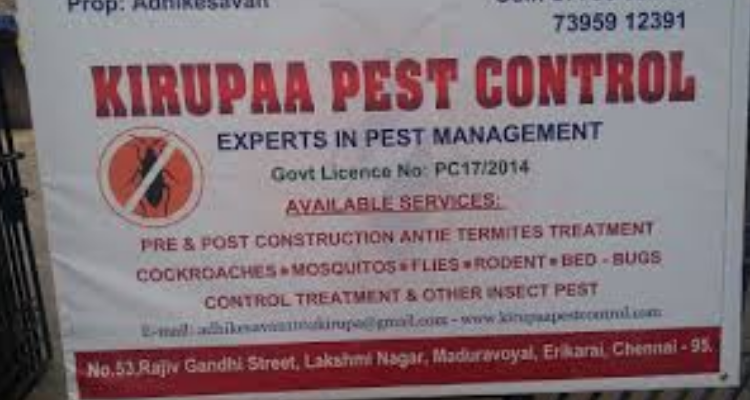 ssKirupa Pest Control - Chennai