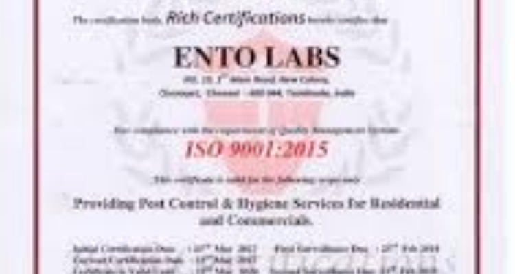 Entolabs Pest Control Services - Chennai
