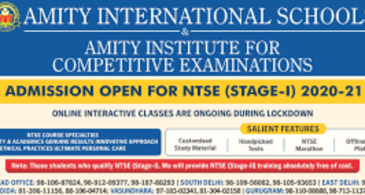 ssAmity Institute For Competitive Examinations