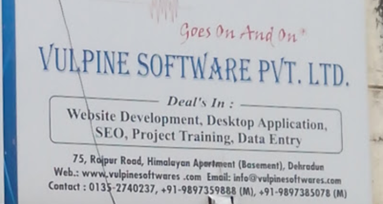ssVulpine Software Private Limited- Dehradun