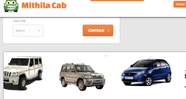 Mithila Cab Darbhanga Bihar