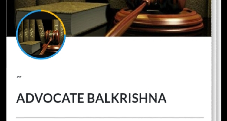 ADVOCATE BALKRISHNA