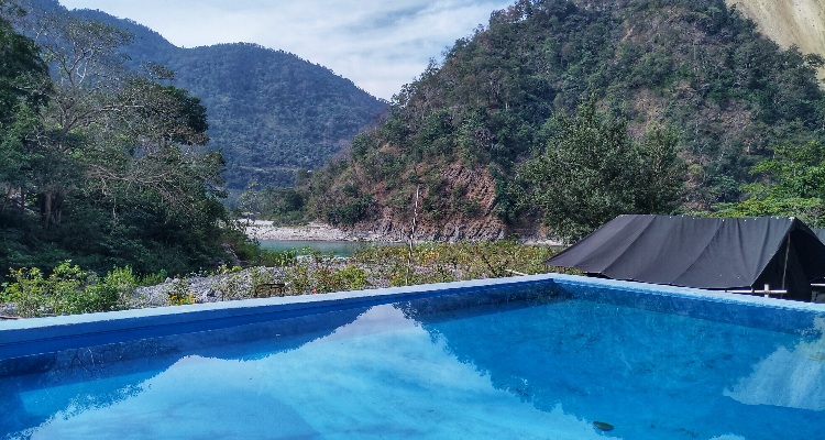 Real adventure guru - Ganga bank camp