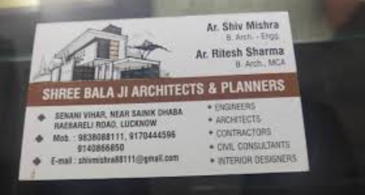 ssSHREE BALA JI ARCHITECTS & PLANNERS - Lucknow