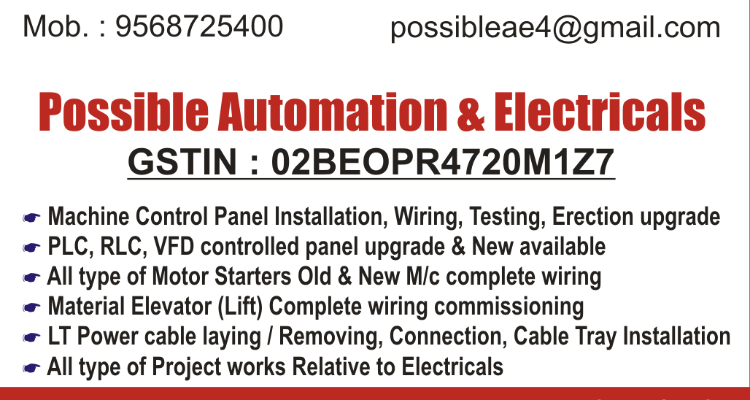 ssPossible Automation & electricals