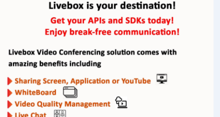 ssHD & 4k Conference live streaming with Livebox
