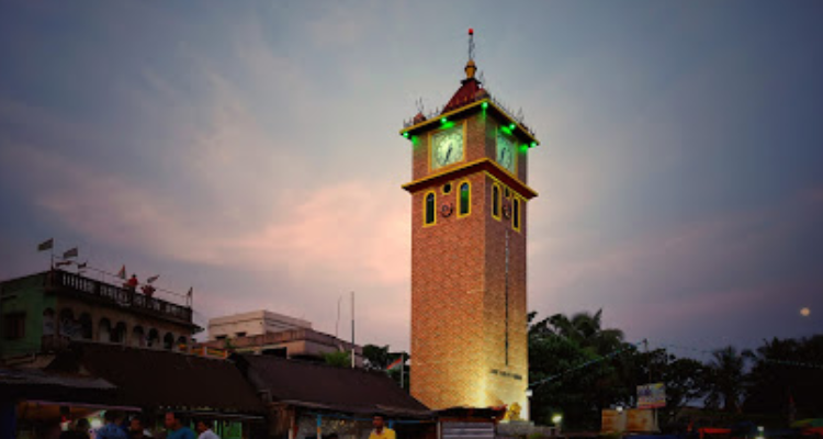 ssGhatal Lions Clock Tower - West Bengal