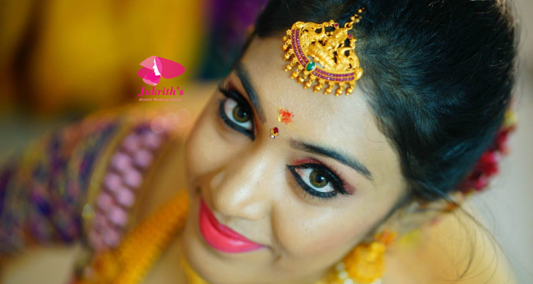 Jukrith Best Professional Bridal Makeup Artist in Chennai