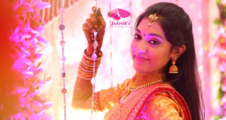 Jukrith Best Professional Bridal Makeup Artist in Chennai