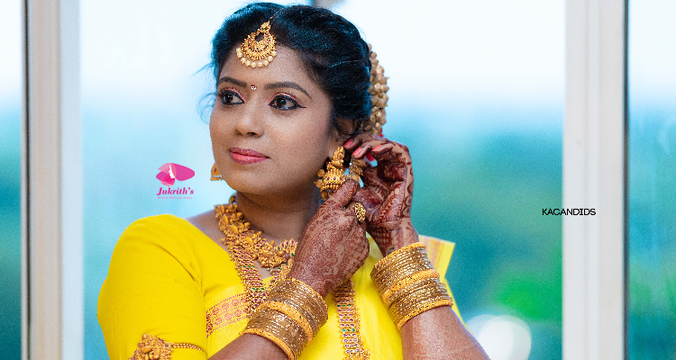 Jukrith Best Professional Bridal Makeup Artist in Chennai