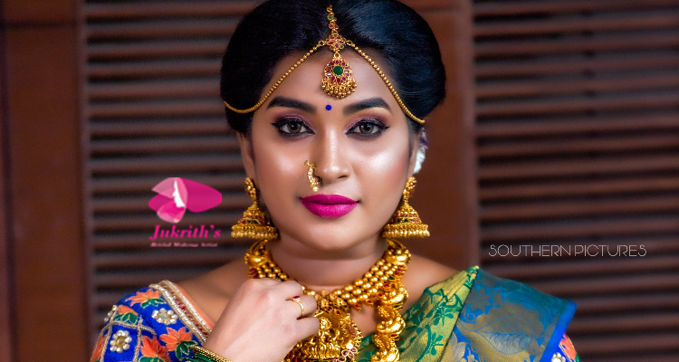 Jukrith Best Professional Bridal Makeup Artist in Chennai