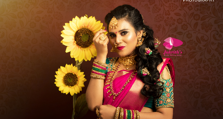 Jukrith Best Professional Bridal Makeup Artist in Chennai
