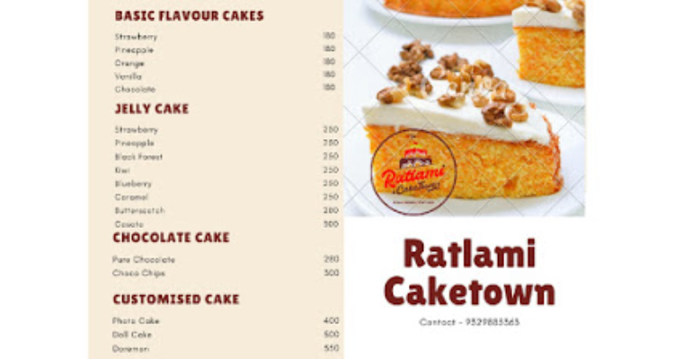 Ratlami Caketown - Madhya Pradesh (Ratlam)