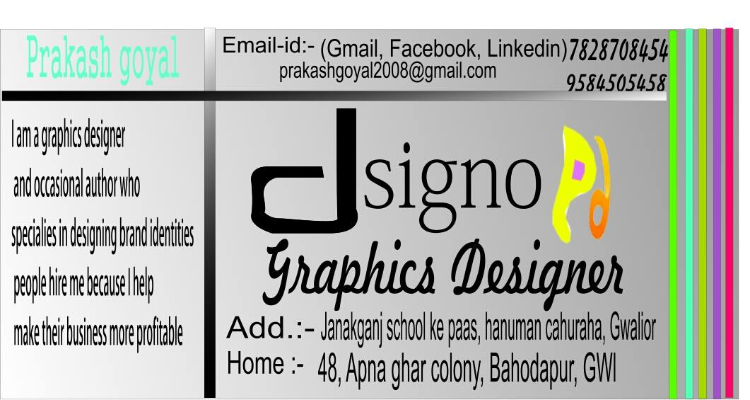 Dsigno graphics and web designer - Gwalior