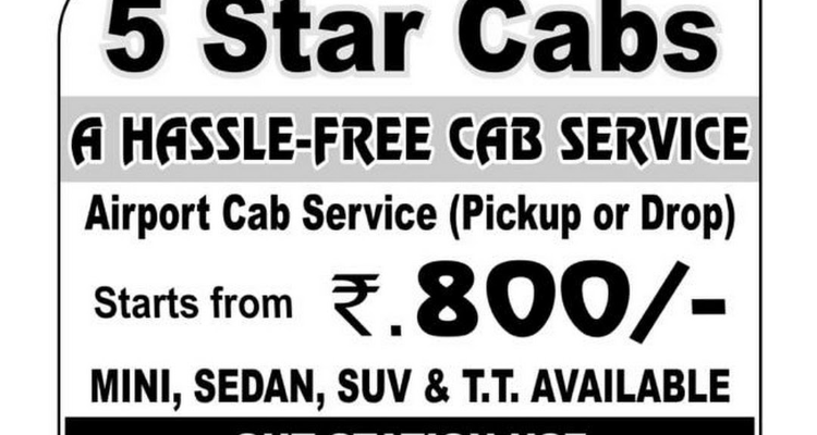 5 Star Cabs Bangalore