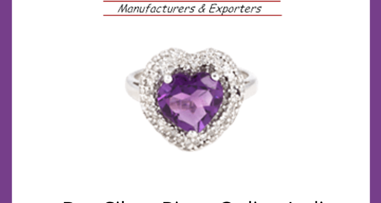 Buy Silver Rings Online India | Online Jewelry Shopping Store India