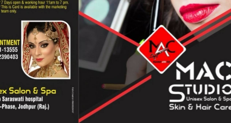 MAC Studio unisex saloon - Jodhpur