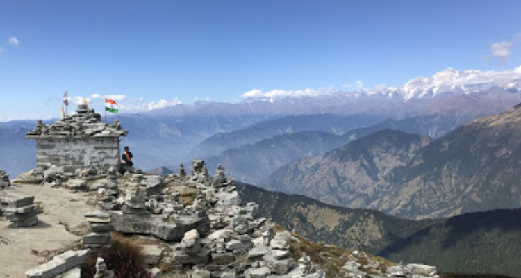 Chandrashila - Hindu temple in Tungnath, (Chamoli)