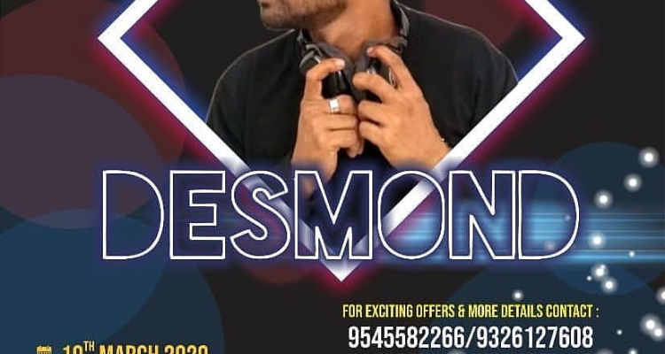 DJ Desmond Lourenco Goa