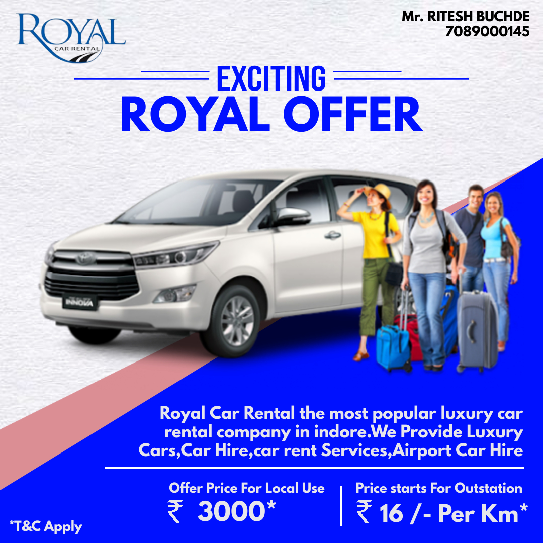 Royal Car Rental Indore | Car Rental Service Indore | Travel Company Indore
