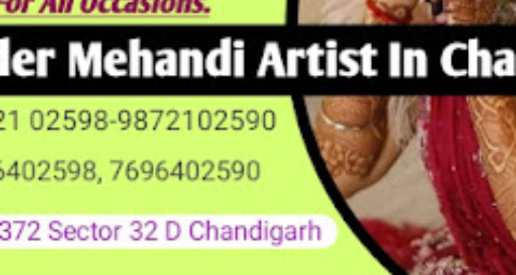 ssBest Mehandi Artists In Chandigarh | SHAILENDER