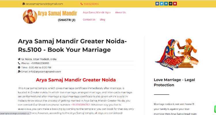 ssArya Samaj Mandir Greater Noida