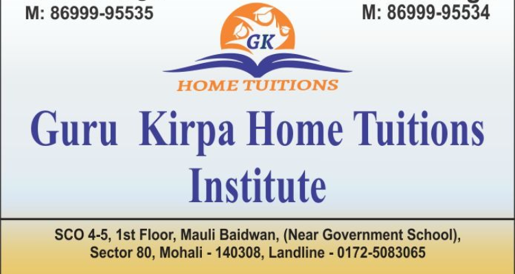 ssGuru Kirpa Home Tuitions Institute