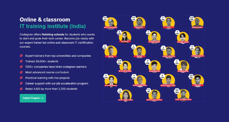 Codegnan Destination Bangalore