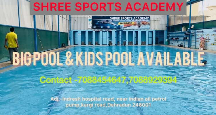 Shree Sports Academy - Best sports academy in Dehradun , Swimming pool in Dehradun