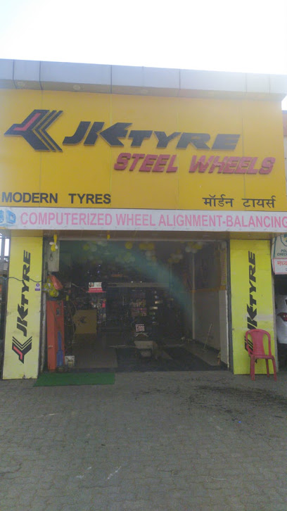 JK Tyre Steel Wheels, Modern Tyres - Gwalior