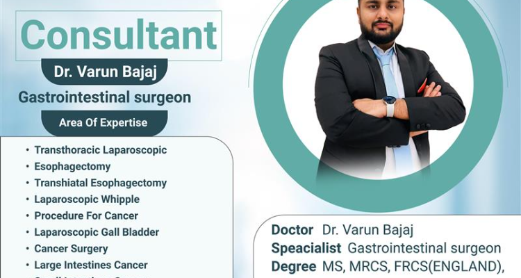 Gastrointestinal Surgeon in Ahmedabad - Dr Varun Bajaj