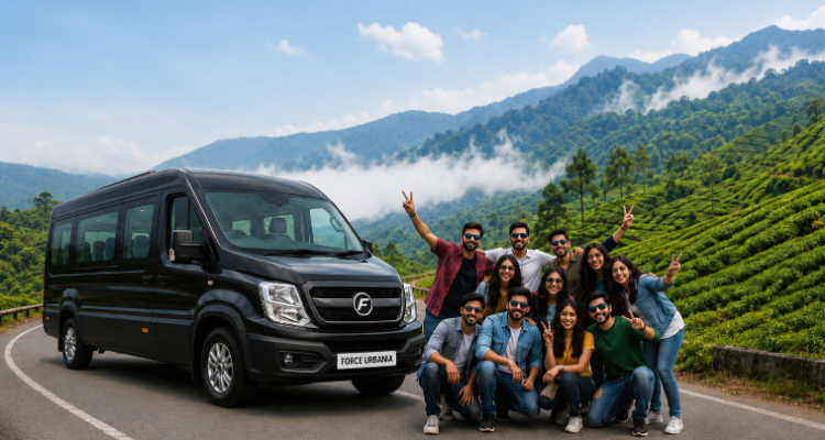 Urbania Traveller On Rent Delhi