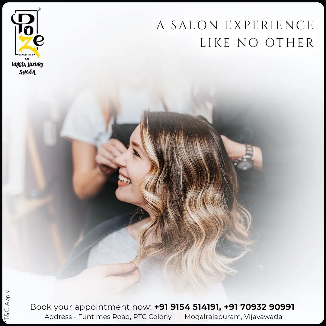 POZE91 UNISEX SALOON VIJAYAWADA