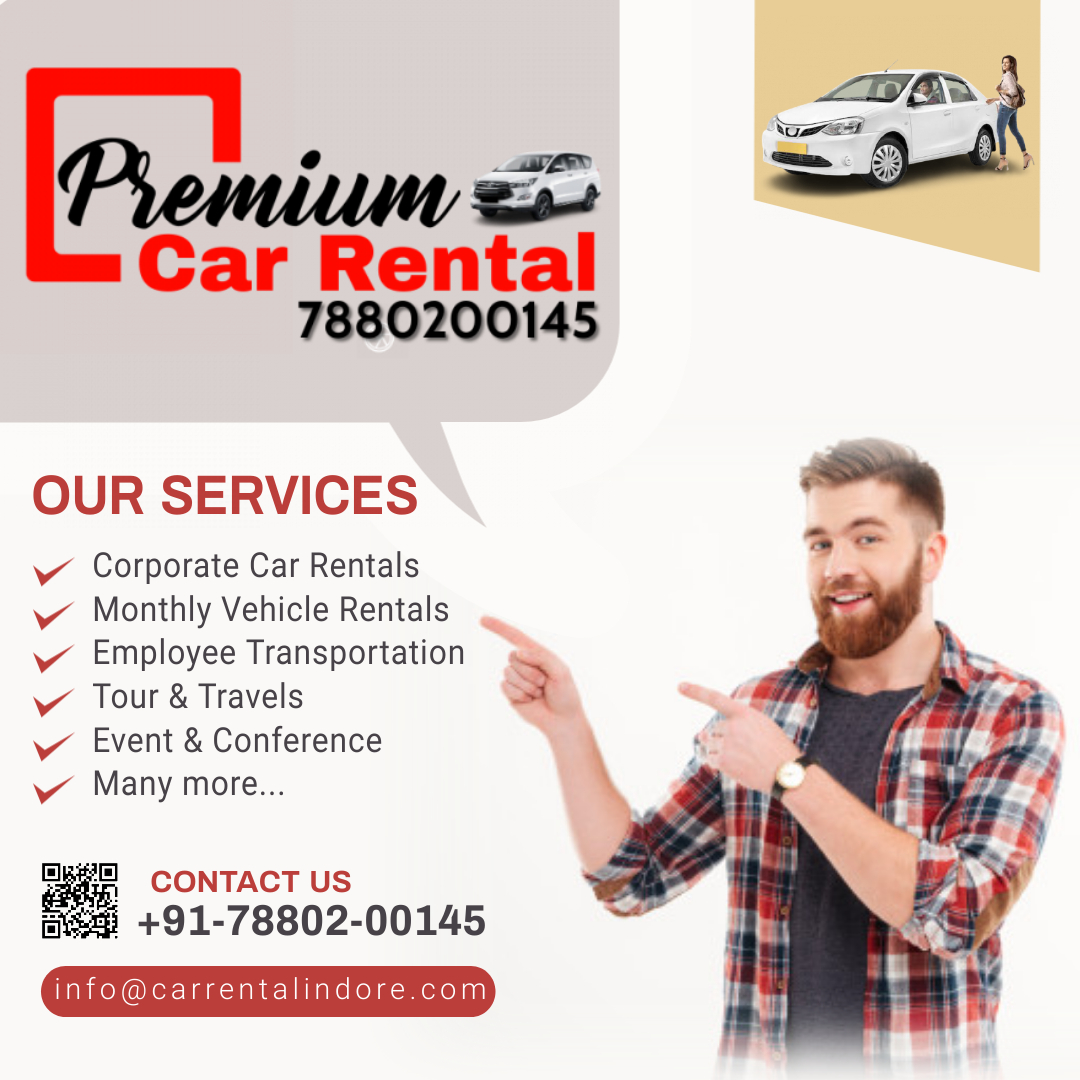 Premium Car Rental Service Indore Taxi Service In Indore