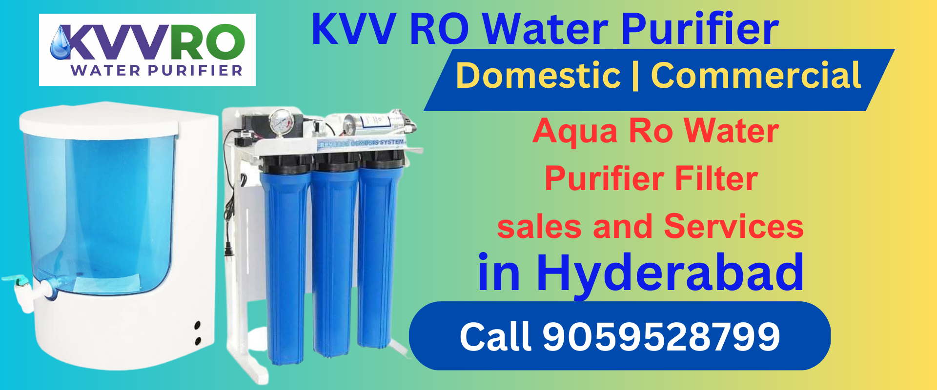 KVV Aqua RO Water Purifier