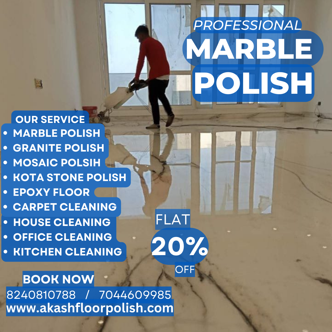Akash floor polishing