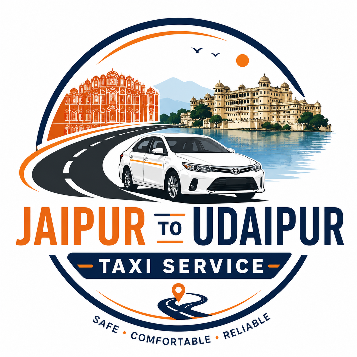 Jaipur to Udaipur Taxi Service
