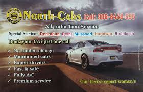 North cabs Taxi service in Dehradun